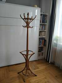 Drewniany stary wieszak typu Thonet