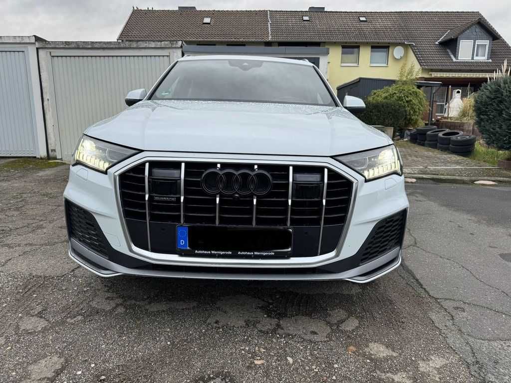 Audi Q7 4M S-line бампер рестайл разборка ауди ку7 шрот ауді запчасти