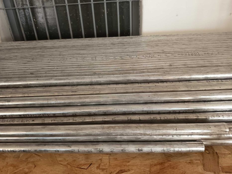 Rura stal nierdzewna ferrytyczna g. 1.4510  /rurka wym. 21,3 x 2,6 mm/