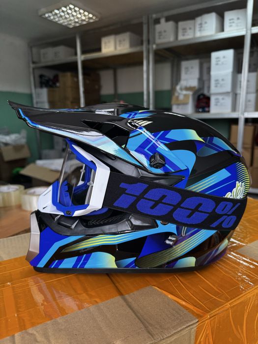 Мото шлем эндуро кроссовый мотошлем