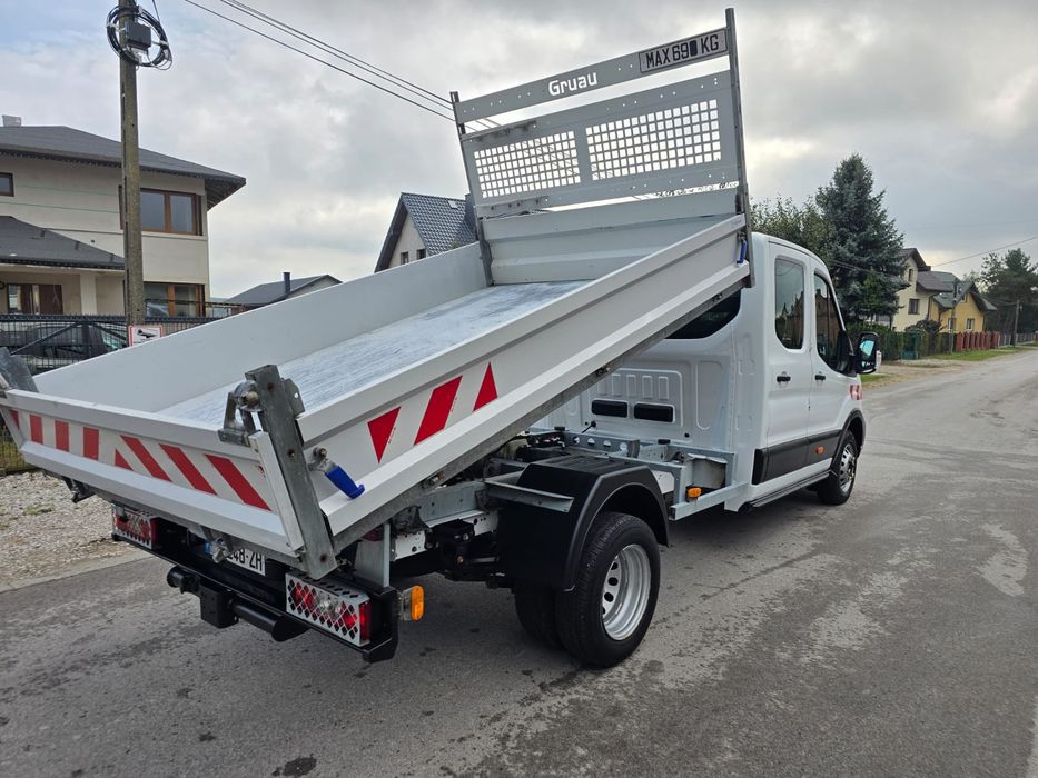 Transit 2.0 170Km Dubel Kabina Doka Kiper Wywrot Bogate Wyposażenie!