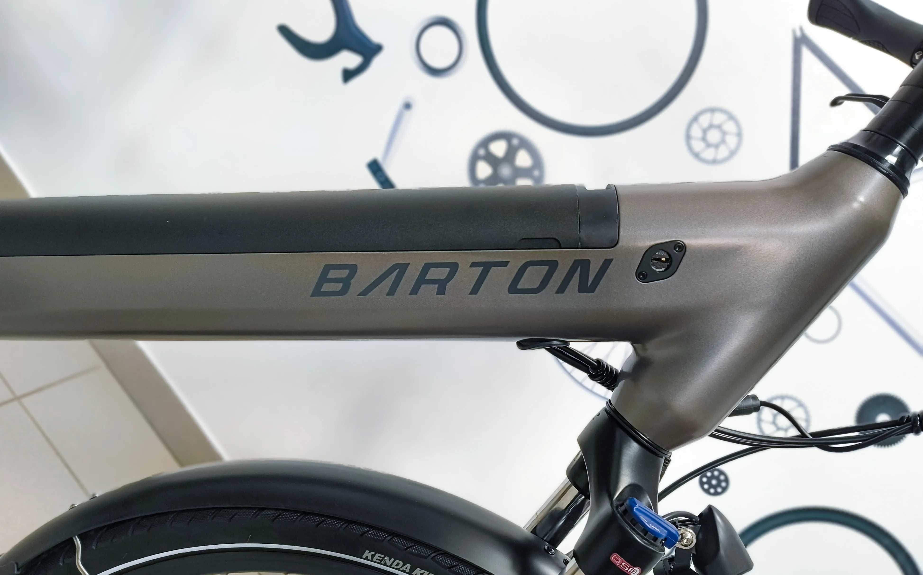 Rower elektryczny barton trip 2.0 easy 17"