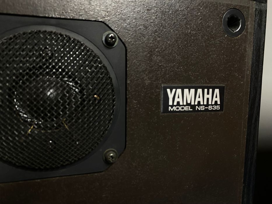 Yamaha NS635 + końcówka jak NS10 monitory odsłuchowe studyjne kolumny