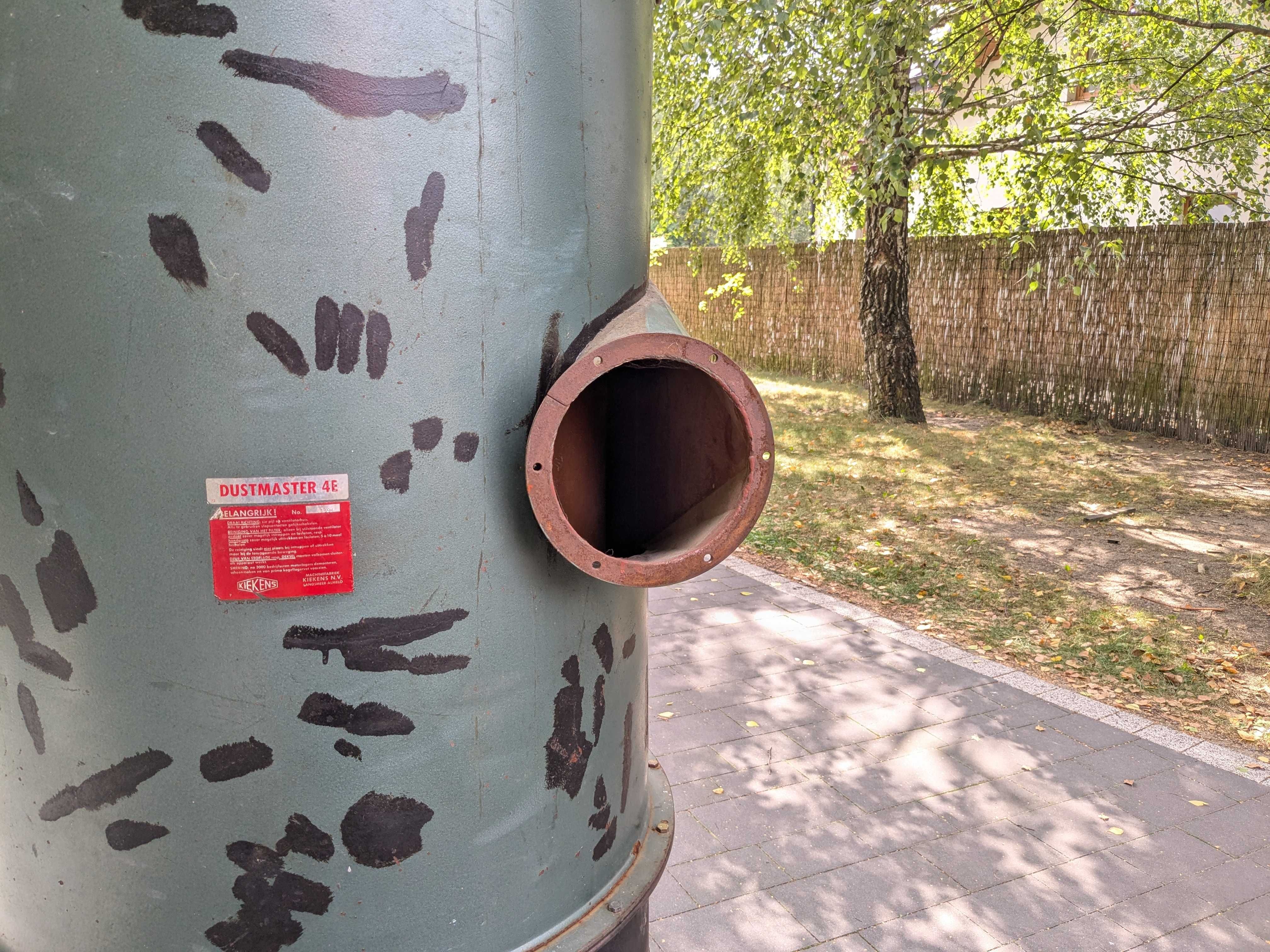 Odciąg trocin cyklon odciąg pyłów wentylator wyciąg