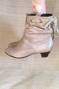 Кожаные демисезонные ботинки TAMARIS, 37 р., 24,5 см