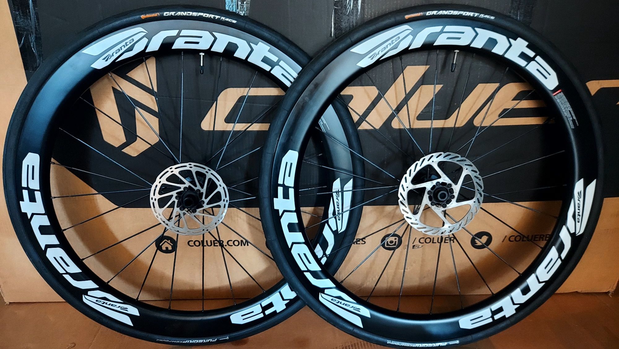 Rodas de carbono disco Ranta e  SLR 01