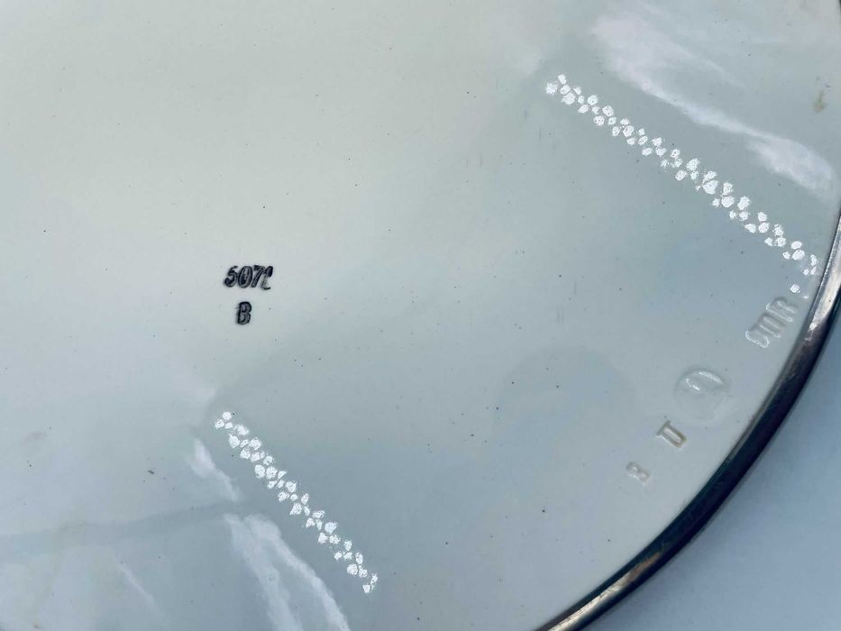 Taca, patera porcelanowa z motywem owoców