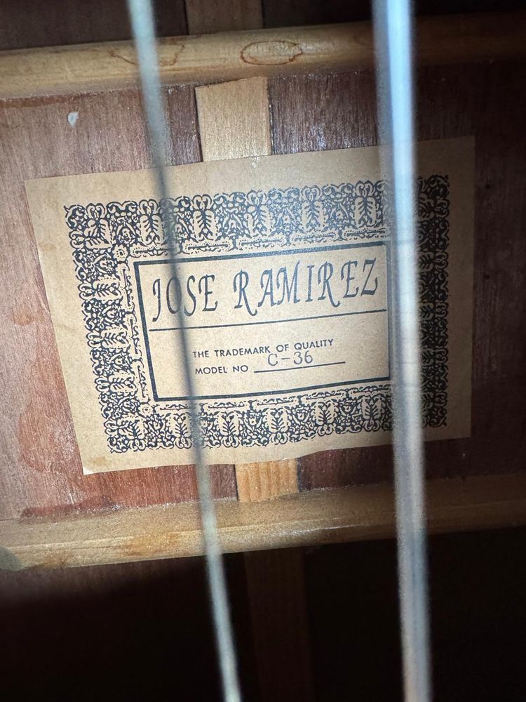 Gitara klasyczna José Ramirez C-36
