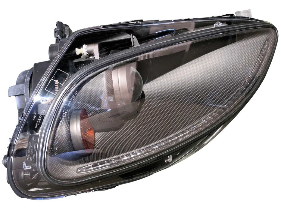 Ferrari F430 430 SCUDERIA - lampa przednia przód PRAWA RH CARBON black