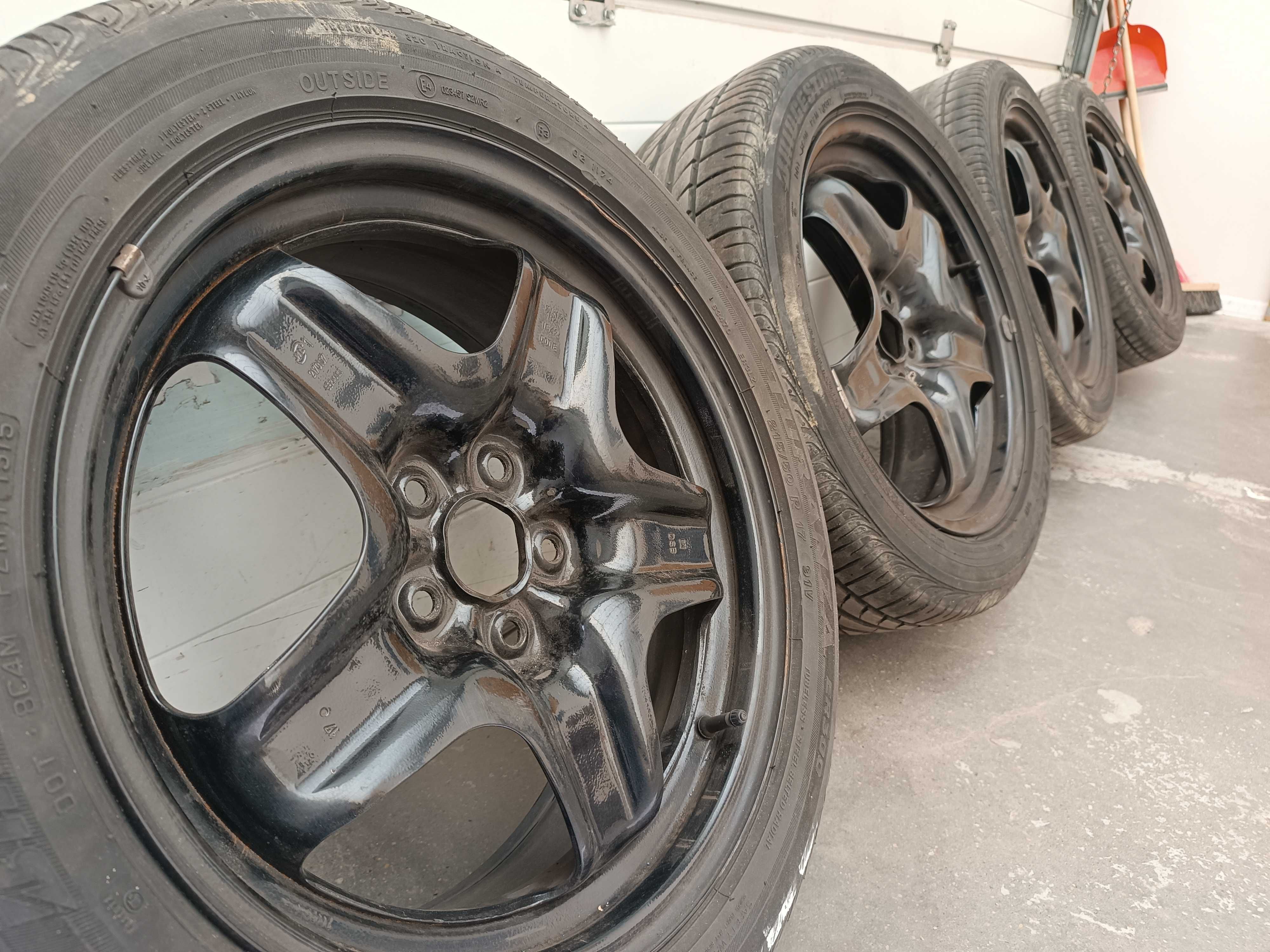 5x115 7Jx17 IS44 OPEL ASTRA J ZAFIRA C INSIGNIA B AMPERA felgi stalowe