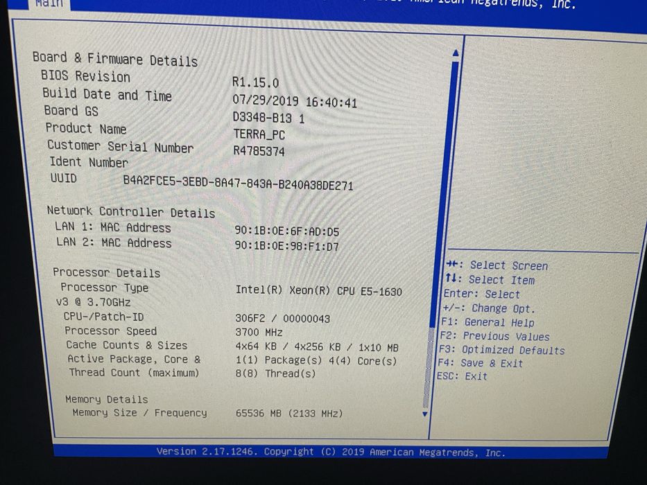 s2011 v3 Fujitsu D3348+Xeon E5-1630 v3+64Gb DDR4+Кулер Водянка