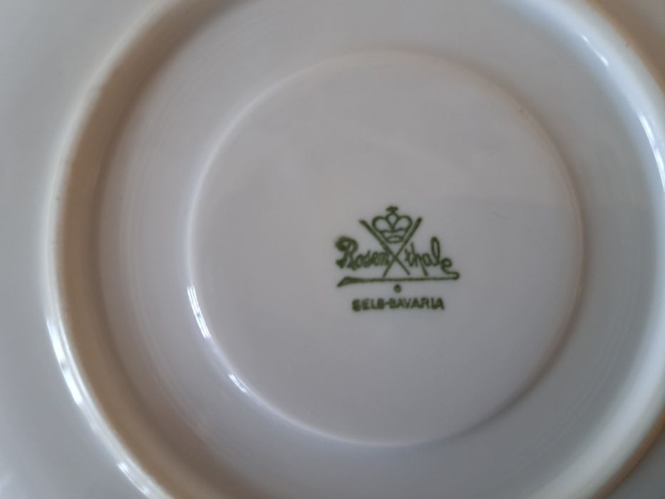 Duo Rosenthal, porcelana, bardzo rzadki wzór Rosenhal  SELB-BAVIA