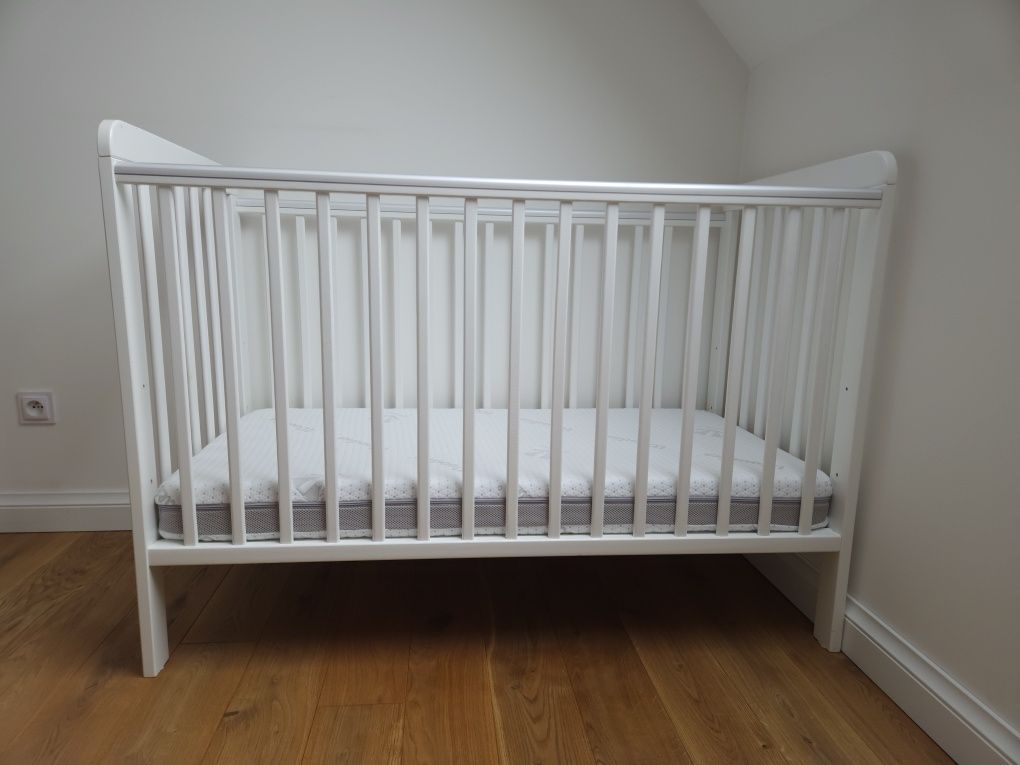 Łóżeczko woodies classic cot 120x60 cm