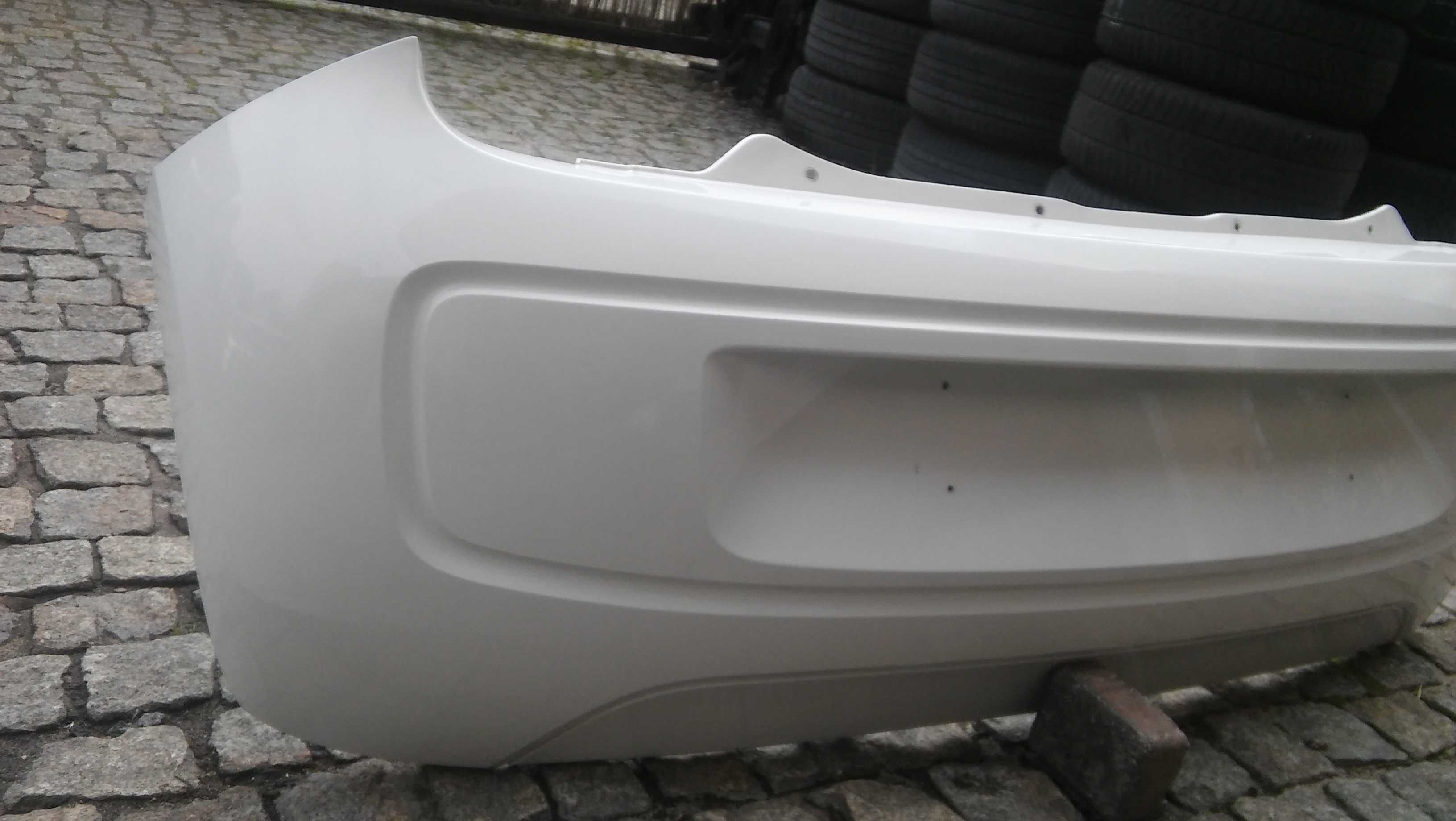 VW Up,1S0,od 12r,zderzak tył,BIAŁY=LB9A,oryginał