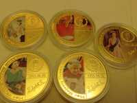 5 Monet Kolekcjonerskich Królowa Brytyjska