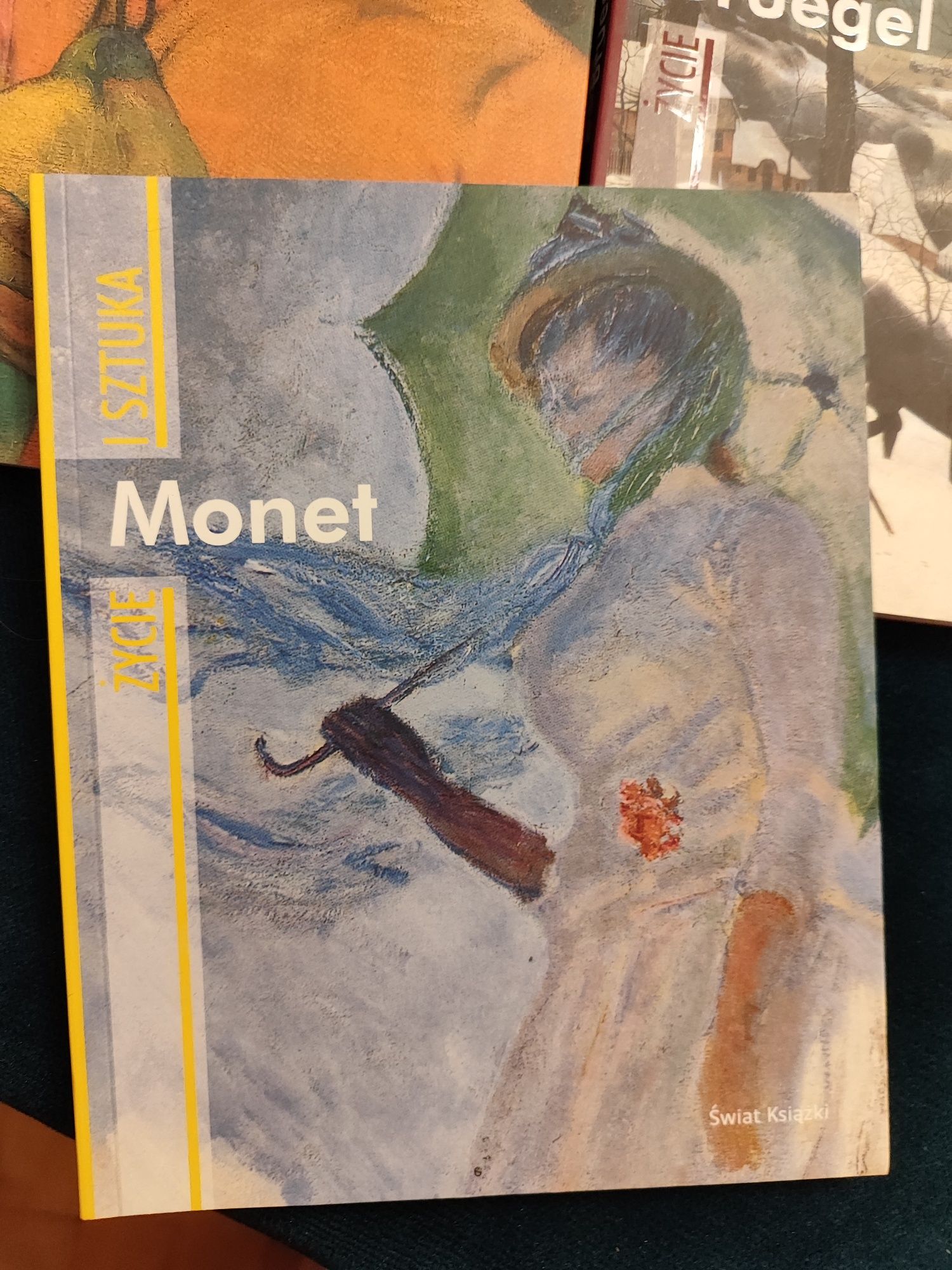 Książki Życie i sztuka Monet Bruegel Gauguin nowe