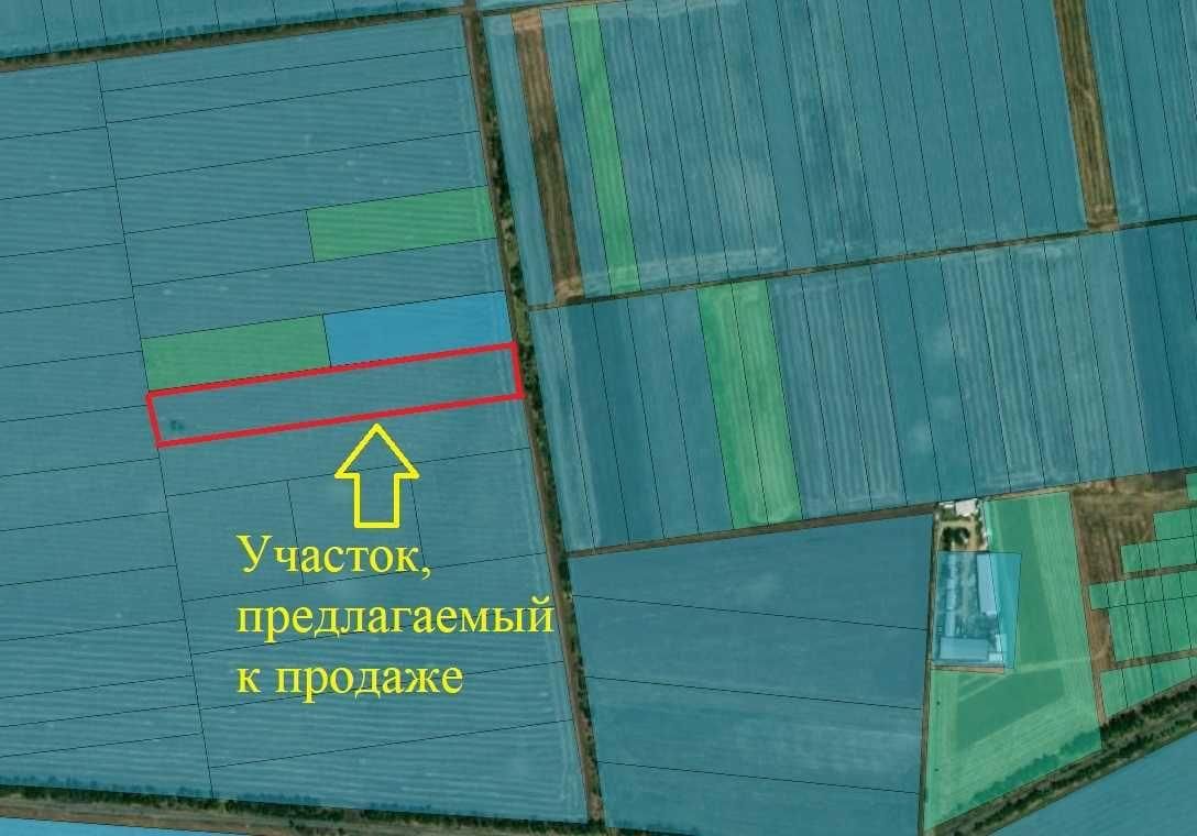 Продаж ділянки 2,3 га біля с. Санжейка Одеського району