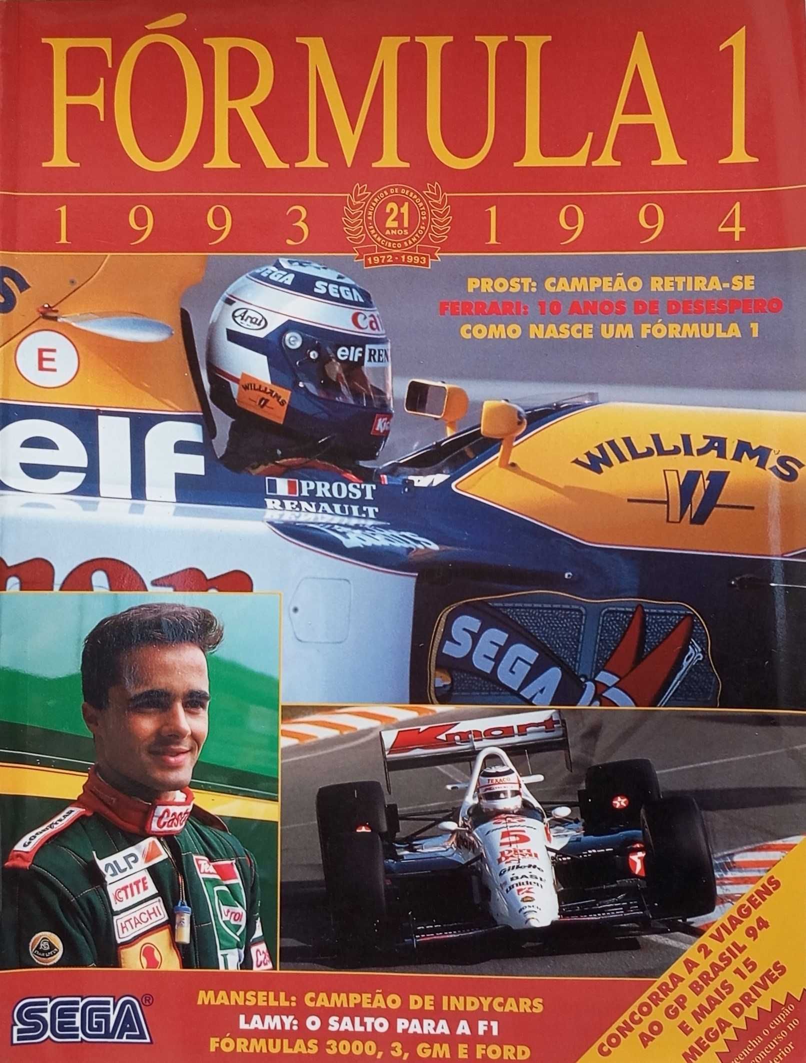 Revistas F1 antigas