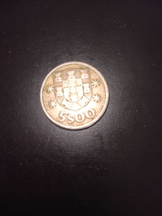 Moeda de 5escudos de 1964