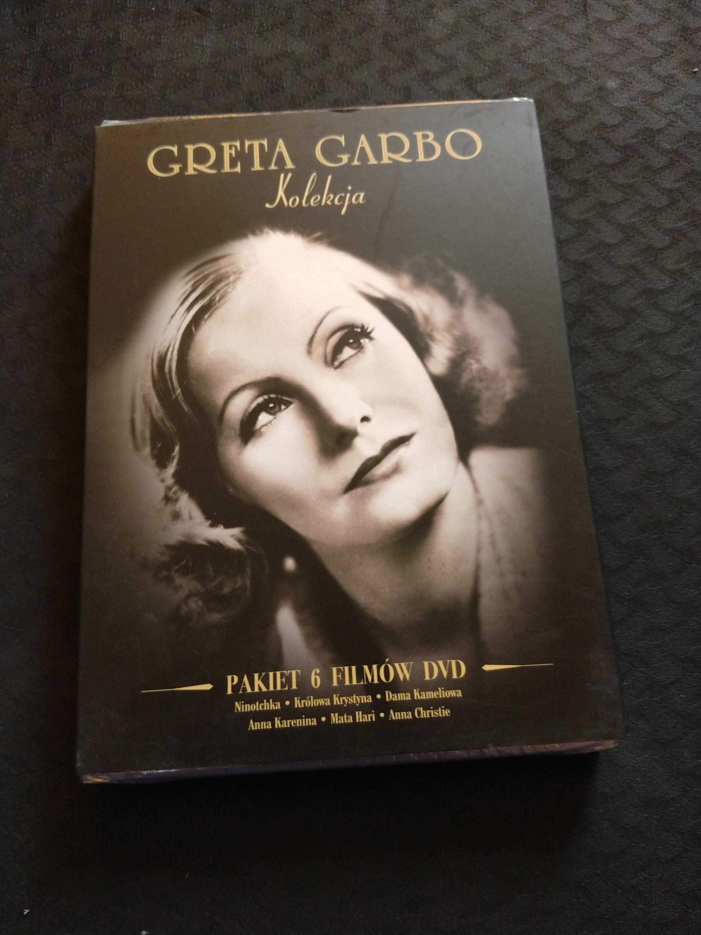 DVD Kolekcja Filmów Greta Garbo - Pakiet 6 Filmów | folia | NOWA