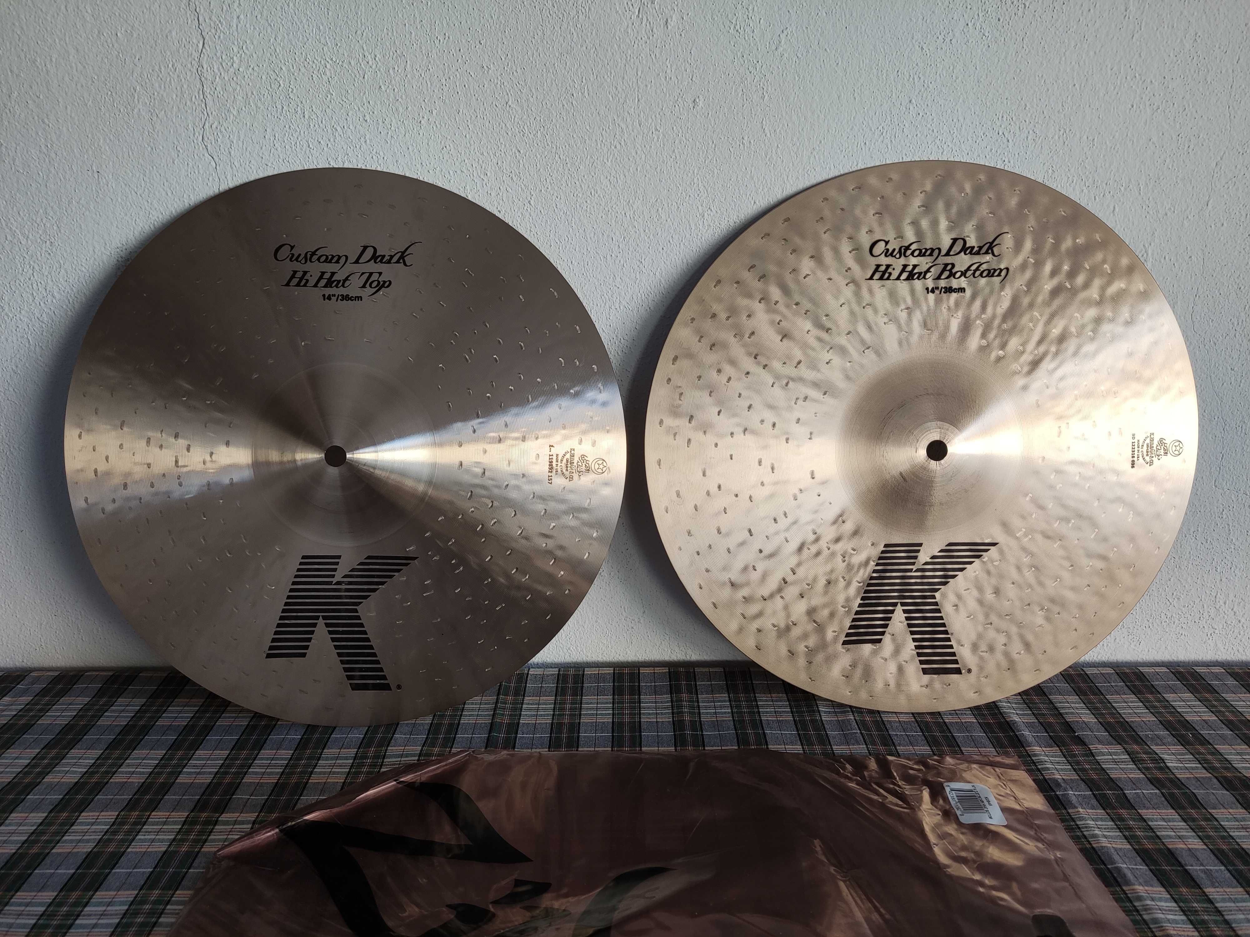 Zildjian 14" K Custom Dark Hi Hat