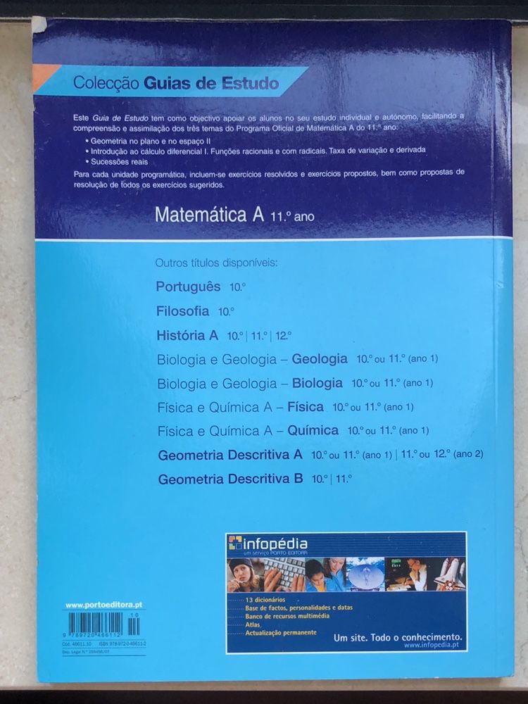 Manual Matemática A 11° Ano
