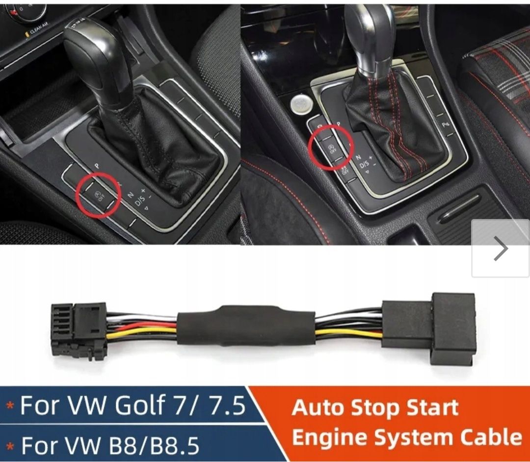 Emulator Dezaktywator Moduł Wyłącznik Auto Start Stop Off VW Golf 7