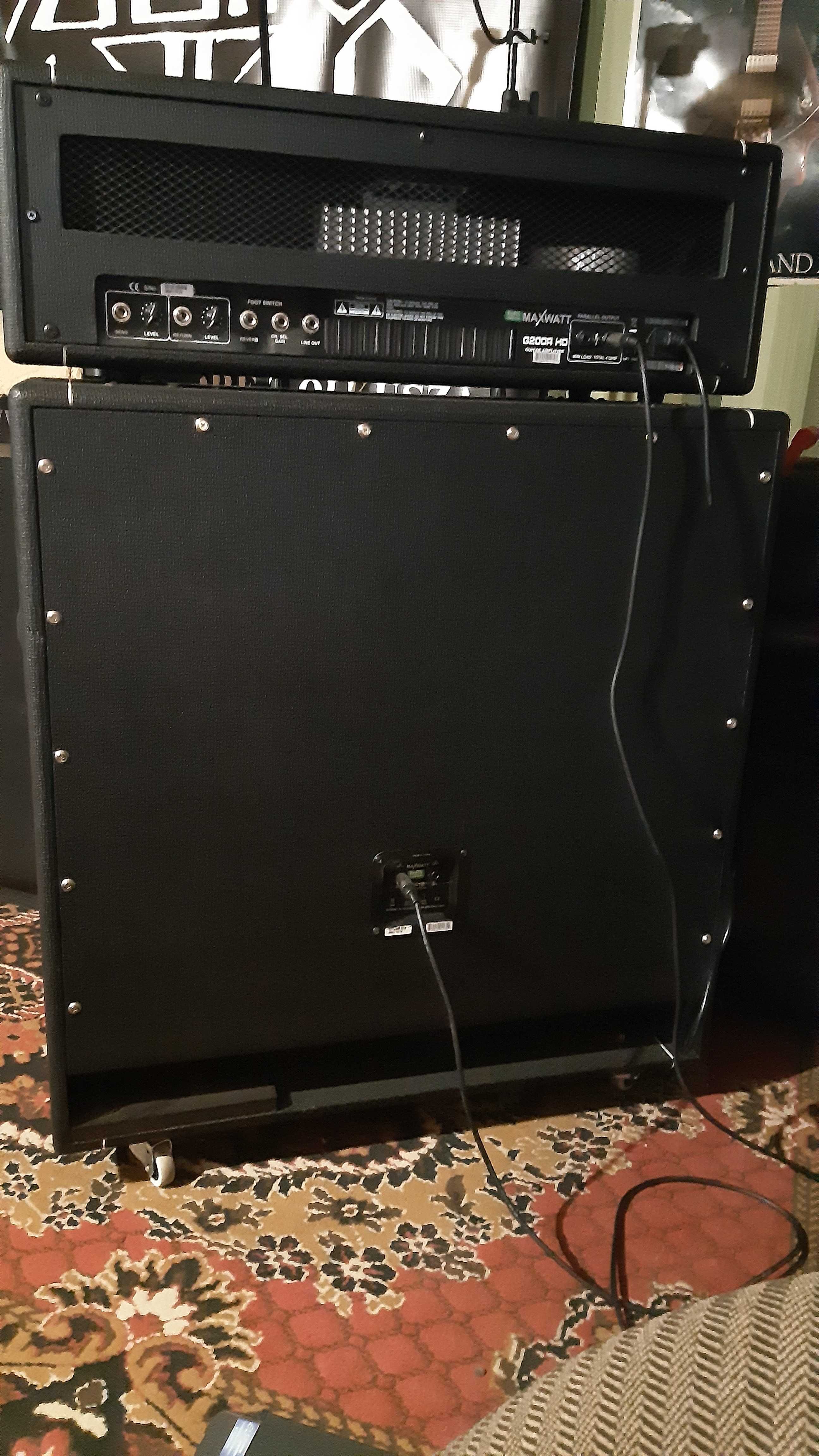 Kolumna Wzmacniacz HIWATT MAXWATT G200R HD head