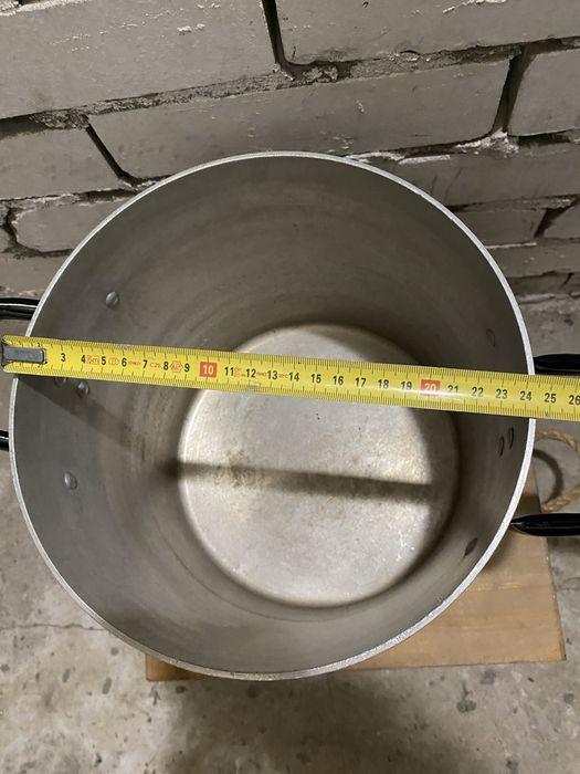 Garnek kociołek aluminiowy 10 litrów PRL