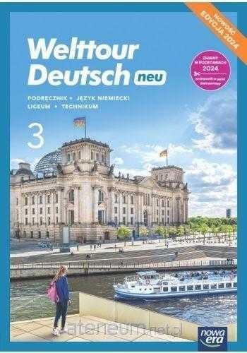 Welttour Deutsch NEU 3 Podręcznik 2025 Nowa era