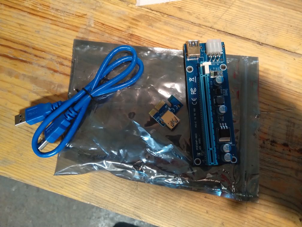 Karta rozszerzeń pci-e USB do karty graficznej