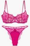 Awake Lingerie Mabe Satynowy zestaw bielizny damskiej