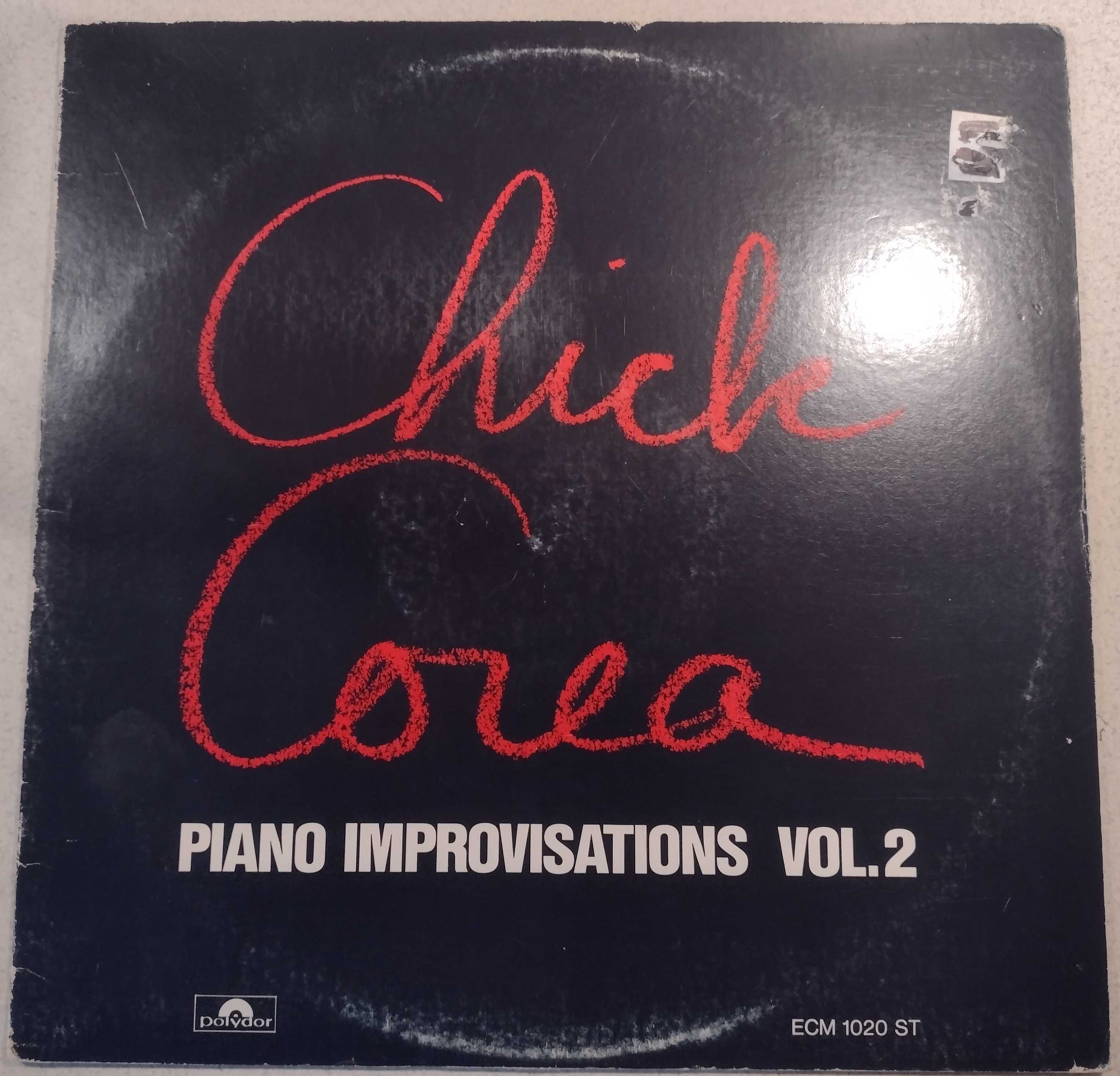 CHICK COREA Piano Improvisations Vol. 2, winyl, 1st US press, 1972