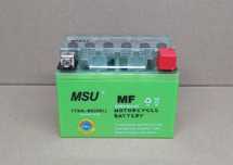 Аккумулятор мото АКБ GEL 12V 4A 113‑70‑85mm YTX4L‑BS "MSU"