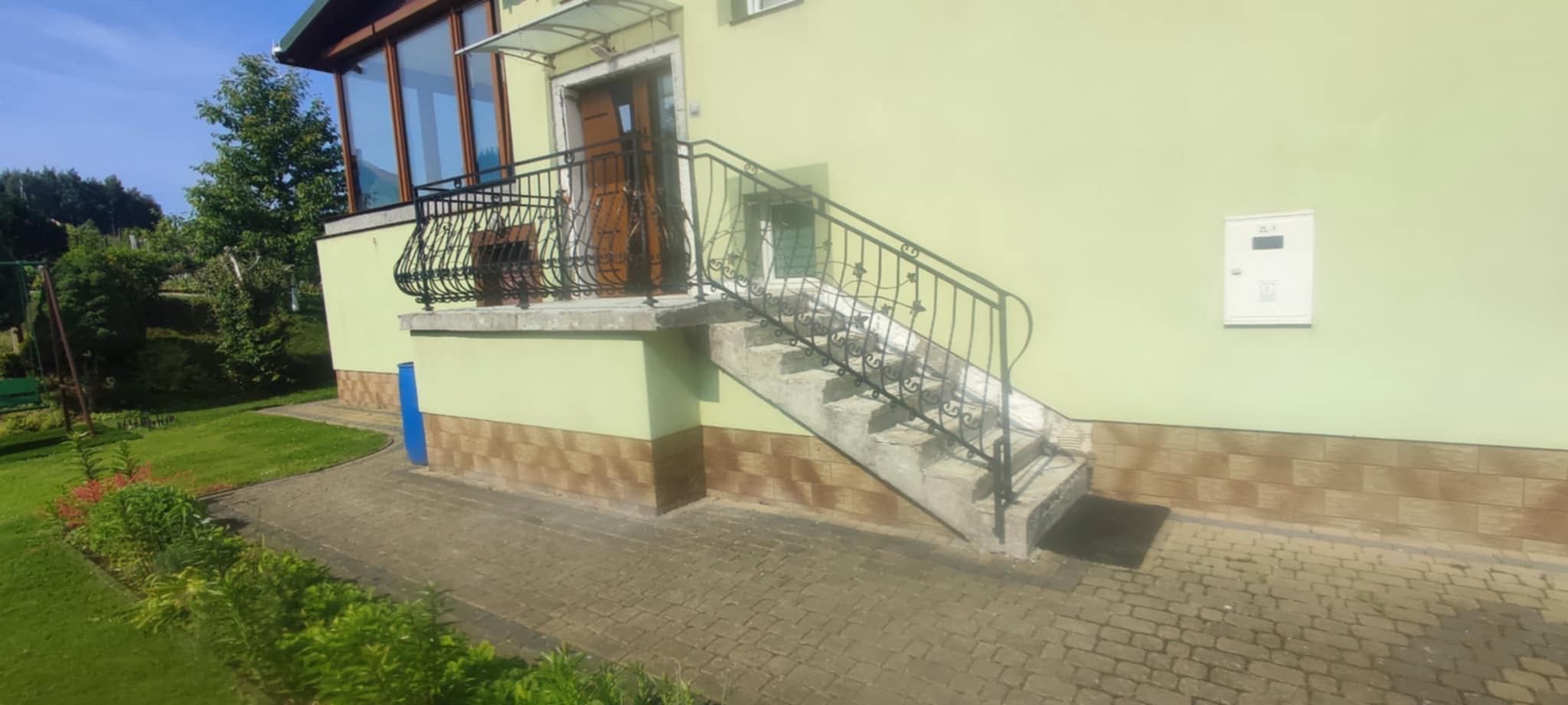 Barierka schodowa kuta