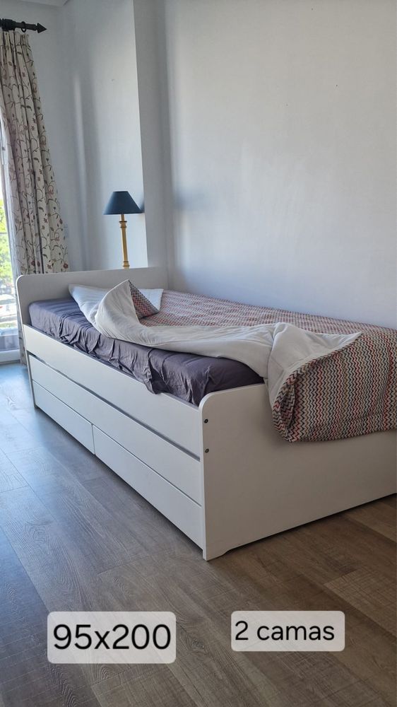 Cama de solteiro 2 cama