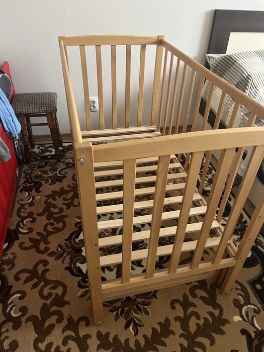 Дитяче ліжечко + матрас