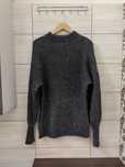 Szary wełniany moherowy sweter Premium H&M 34 szafa kapsułowa