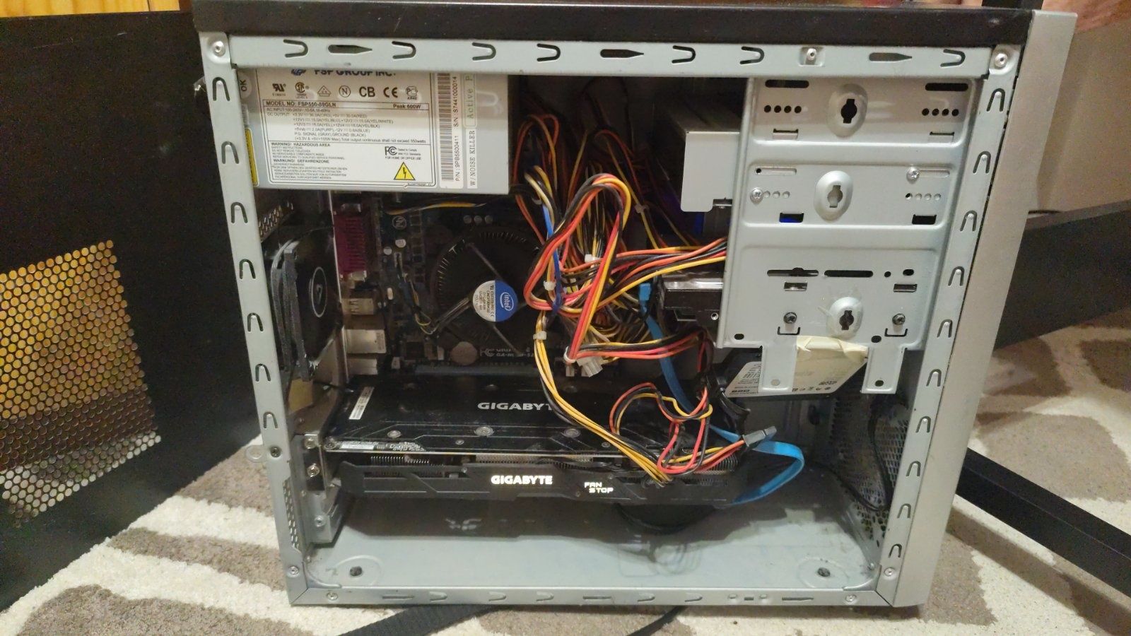 Пк на gigabyte 1060 3gb і xeon e3- 1240 v2 3.8gHz 16 оперативної