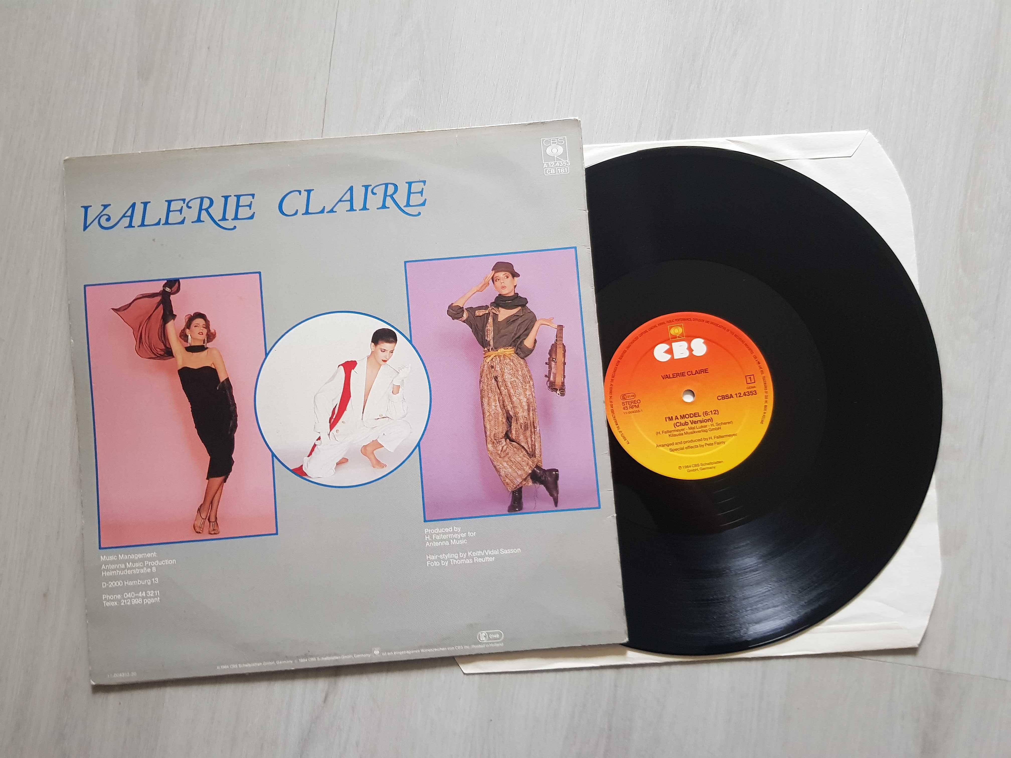 Valerie Claire – I'm A Model (Tonight's The Night)  MAXI*3318