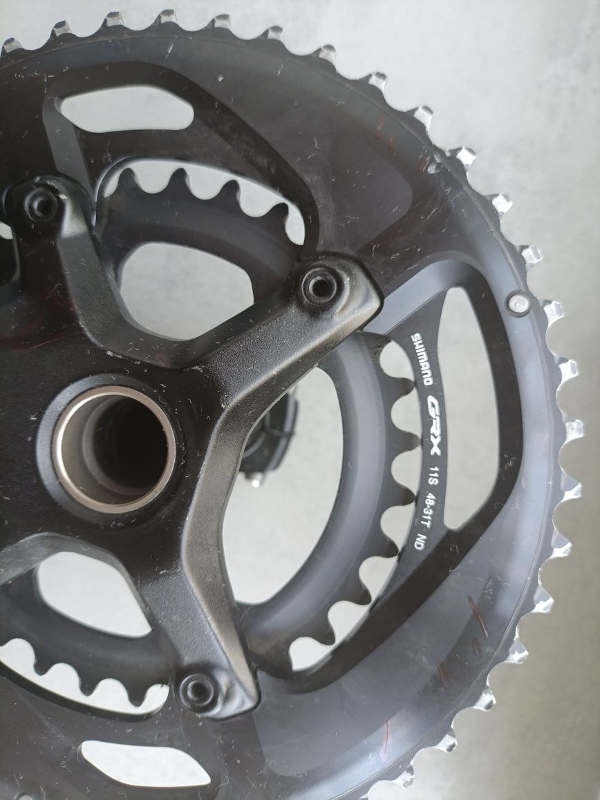 Система шатуни Shimano grx 600 2×11 Hollowtech II 172.5 мм 48-31T