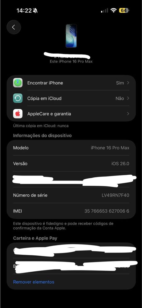 Vendo IPhone 16 ProMax