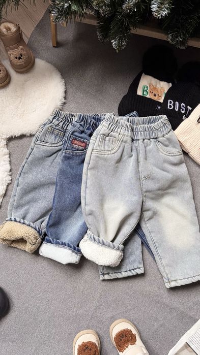 Дитячі штани та джинси на зиму