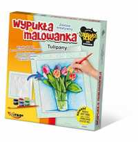 Wypukła Malowanka Kwiaty - Tulipany, Mirage Hobby