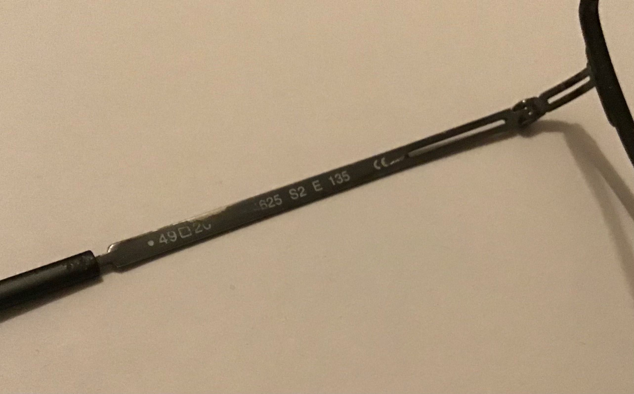 Armação de óculos R Rodenstock titanium