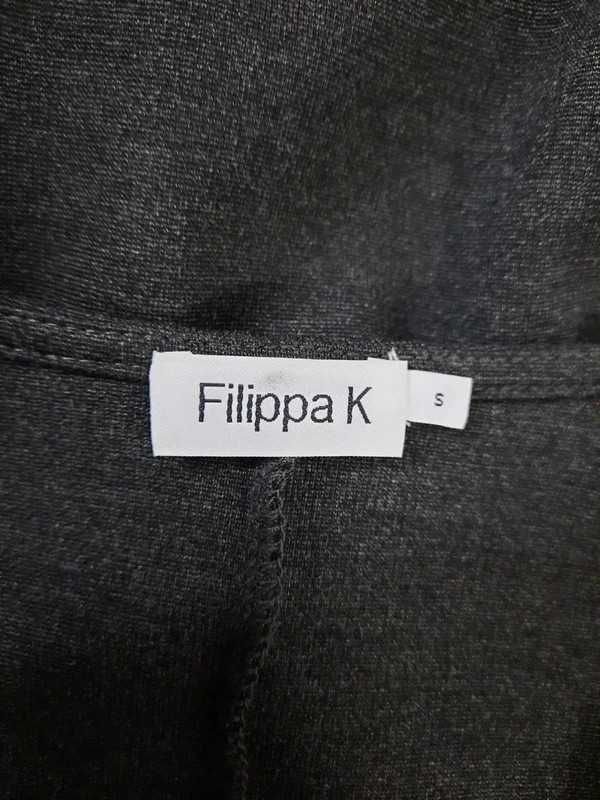 Filippa K minimalizm prosta sukienka midi premium