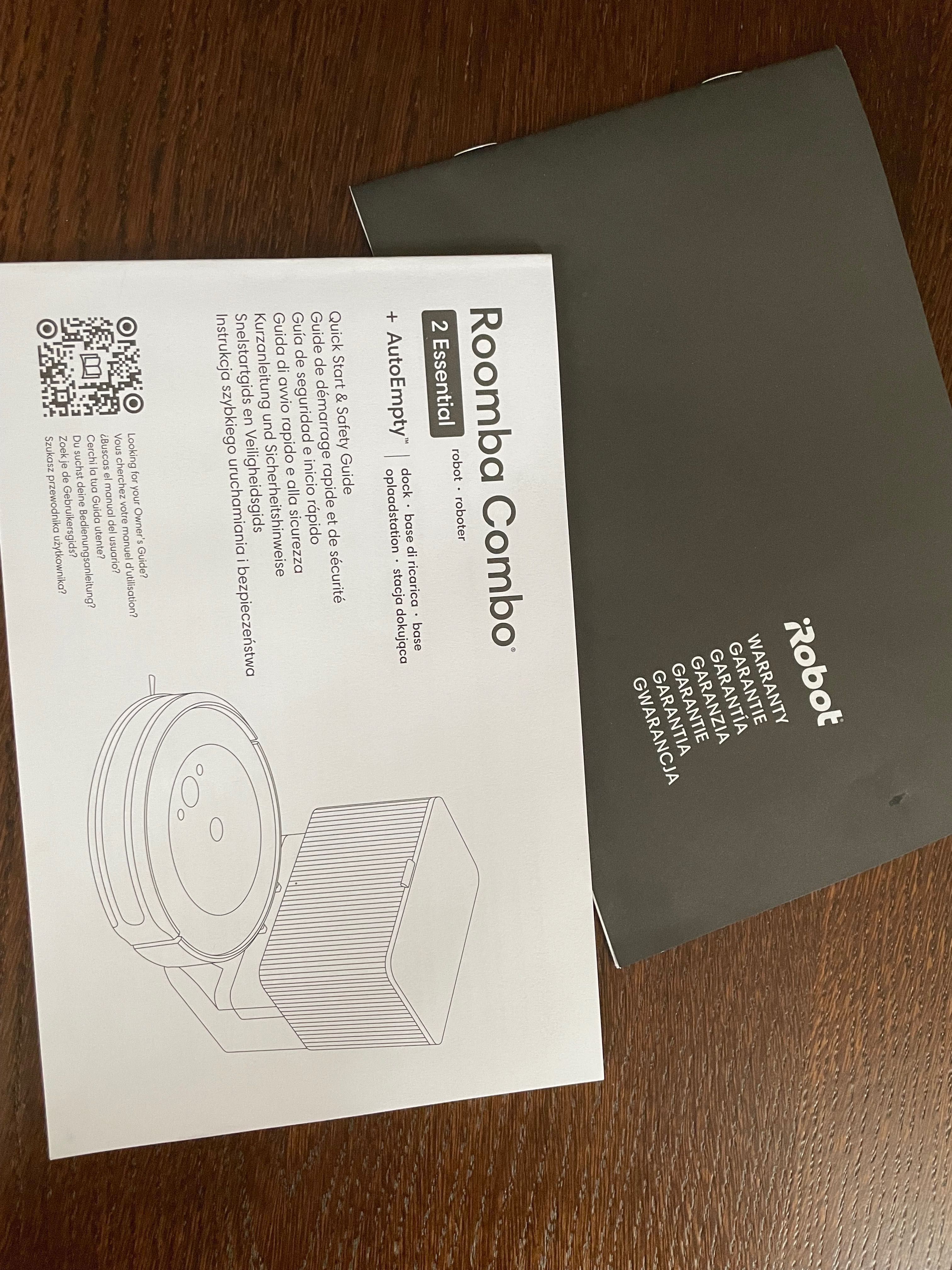 Odkurzacz sprzątający, iRobot Roomba Combo 2 Essential