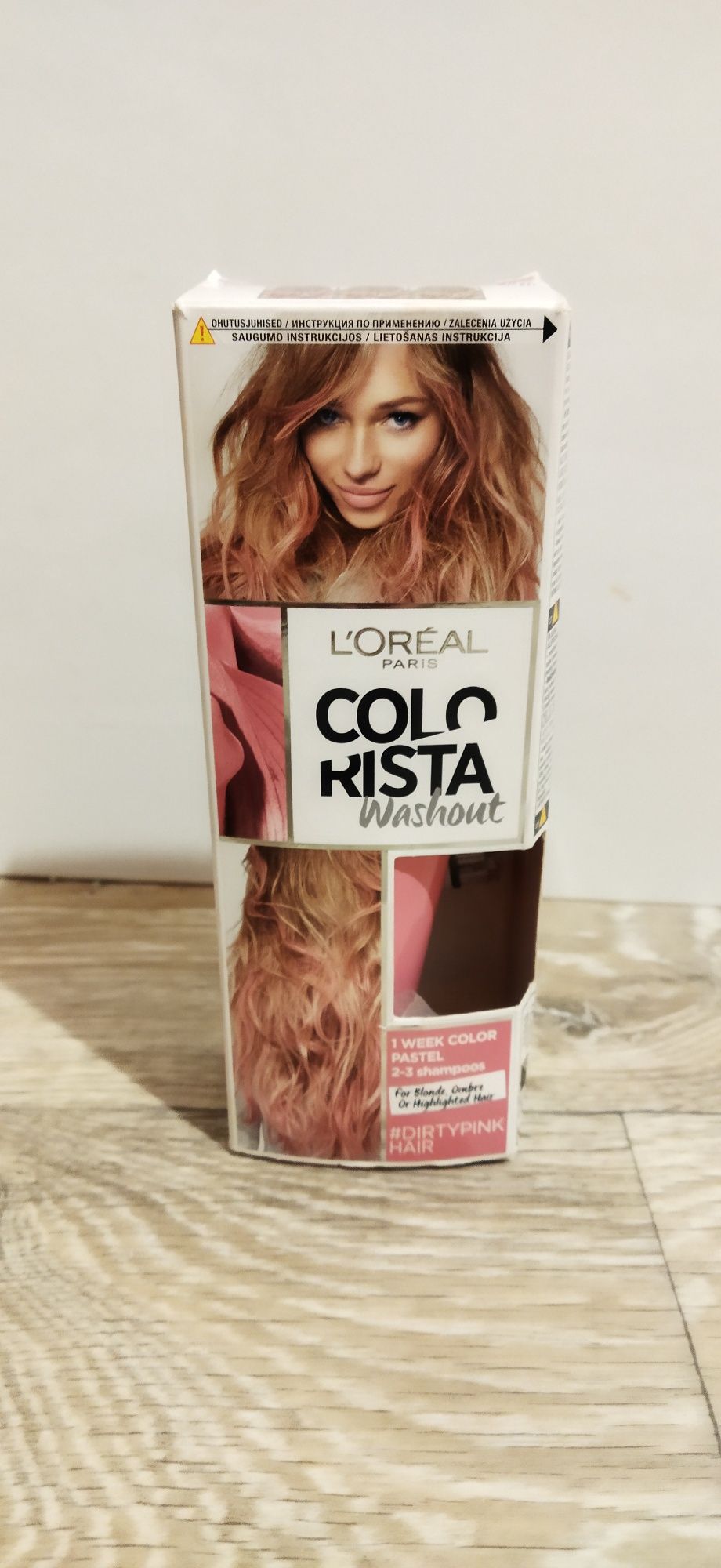 Farba Do Włosów L'Oreal Paris Colorista Washout Pudrowy Róż!!