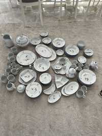 Великий набір посуду «Гуси» (114 предметів)