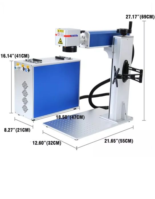 Лазерний станок маркер для гравіювання   JPT LP 30 W MOPA